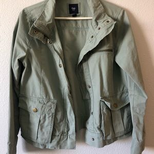 Army green jacket